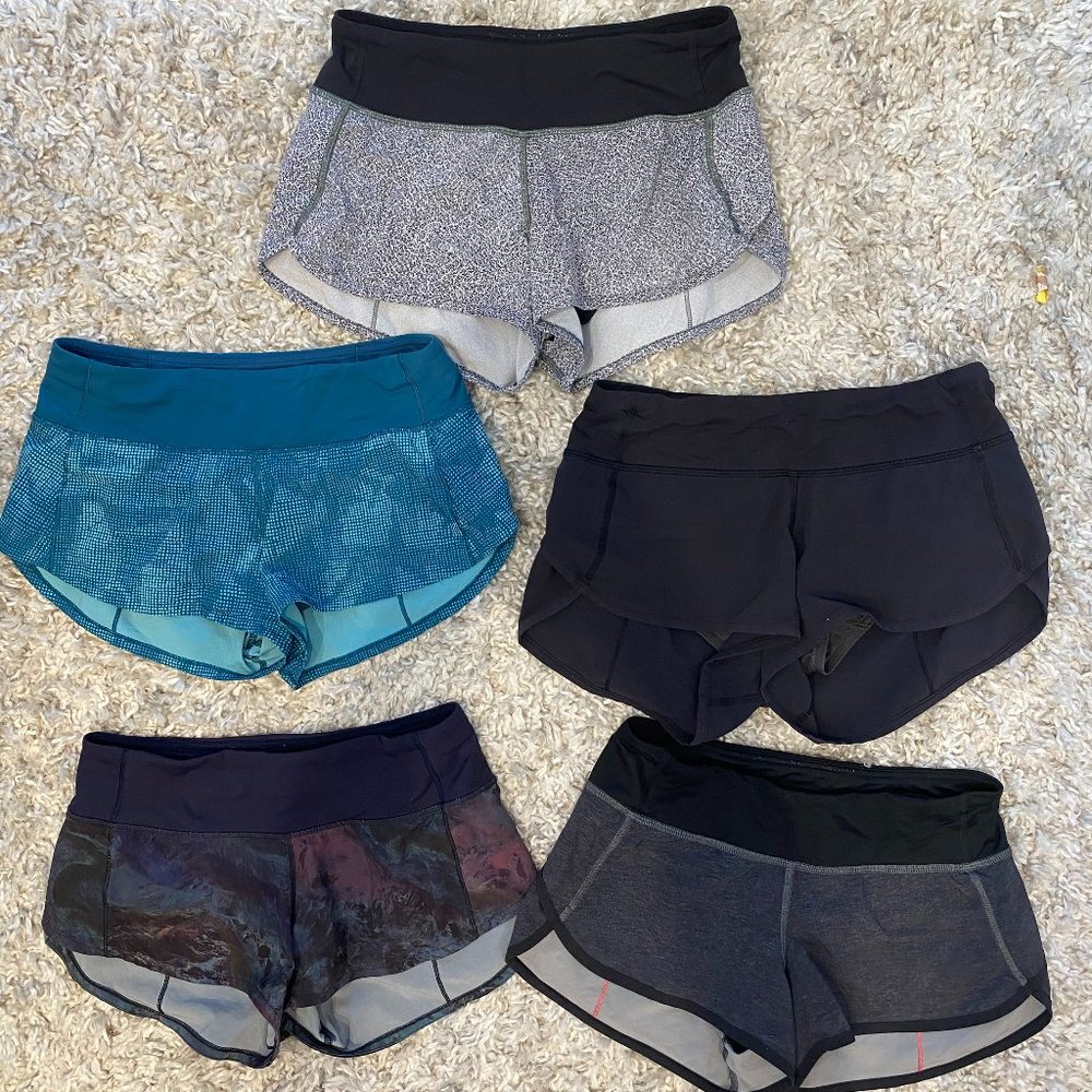 LULULEMON BUNDLE!! 5 Speed Shorts